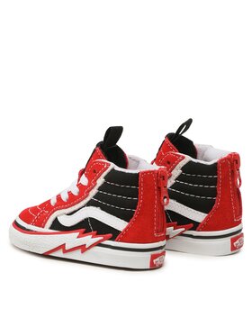 Vans Superge Sk8-Hi Zip Bolt VN000BVKREB1 Rdeča