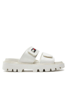 Tommy Jeans Tommy Jeans Šľapky Tjw Puffed Sandal EN0EN02560 Écru
