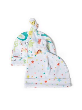 minoti minoti Zestaw czapek savanah 7 Biały