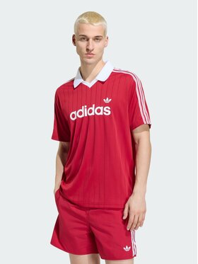 adidas adidas T-Shirt 164742 Czerwony Regular Fit