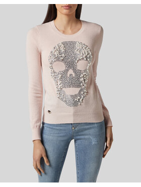 PHILIPP PLEIN PHILIPP PLEIN Svetr 24957 Růžová Regular Fit