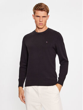 Tommy Hilfiger Tommy Hilfiger Sweater Classic MW0MW32026 Fekete Regular Fit