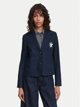 Tommy Hilfiger Tommy Hilfiger Švarkas Dressing WW0WW50146 Tamsiai mėlyna Regular Fit