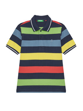 United Colors Of Benetton United Colors Of Benetton Polo 39QAC301T Šarena Regular Fit
