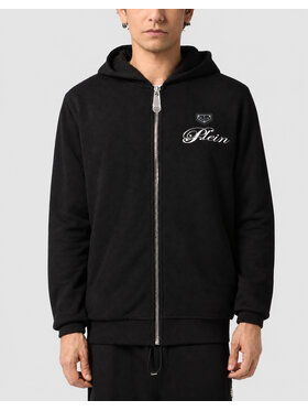 PHILIPP PLEIN PHILIPP PLEIN Mikina 31705 Černá Athletic Fit
