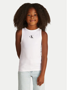 Calvin Klein Jeans Calvin Klein Jeans Topiņš Logo IG0IG02435 Balts Regular Fit