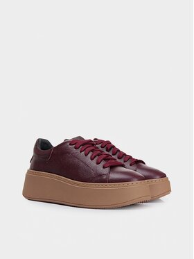 Phénomène Phénomène Sneakersy Brigitte Bordowy