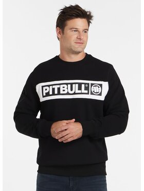 PITBULL PITBULL Bluza Sherwood Czarny Regular Fit