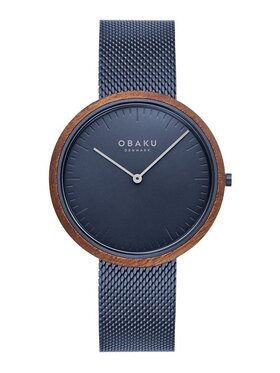 Obaku Obaku Zegarek V245GXLLML Niebieski