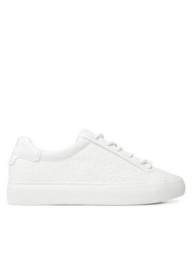 Calvin Klein Calvin Klein Laisvalaikio batai Vulc Lace Up Mono Pu HW0HW02573 Balta