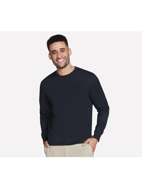 Skechers Skechers Longsleeve LT103-BLK Czarny Regular Fit