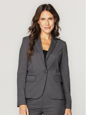 Willsoor Willsoor Marynarka 67629 Szary Close Fit