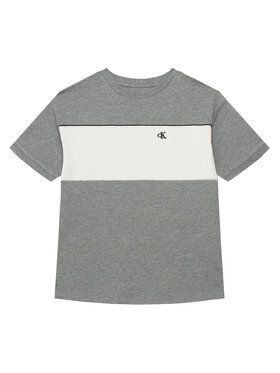 Calvin Klein Jeans Calvin Klein Jeans Marškinėliai LVCKTJA41B Pilka Regular Fit
