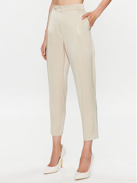 Marella Marella Hlače Perla 2331360838200 Bež Regular Fit