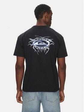 Quiksilver Quiksilver T-Shirt EQYZT08016 Μαύρο Relaxed Fit