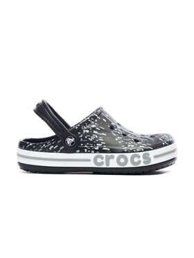 Crocs Crocs Klapki Bayaband Graphic Clog Kid's Czarny
