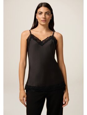 Oltre Oltre Blusa 2293J700744N033 Nero Slim Fit