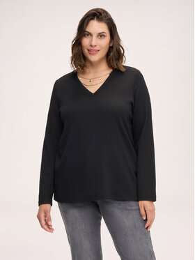 Fiorella Rubino Fiorella Rubino T-Shirt G0DYL009315N033 Czarny Regular Fit