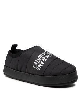 Calvin Klein Jeans Calvin Klein Jeans Пантофи Home Shoe Slipper W Warm Lining YW0YW00412 Черен