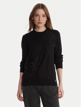 Artigli Artigli Sweter ACMA002801 Czarny Regular Fit
