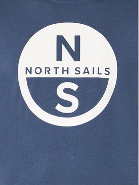 North Sails T-shirt Basic 692972 Tamnoplava Regular Fit