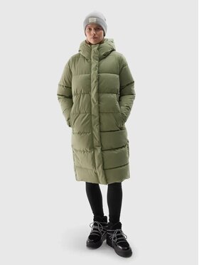 4F 4F Parka 4FWAW24TDJAF476-43S Zelená Regular Fit