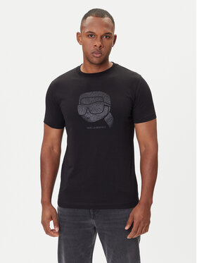 KARL LAGERFELD KARL LAGERFELD T-Shirt 755066 554242 Černá Regular Fit