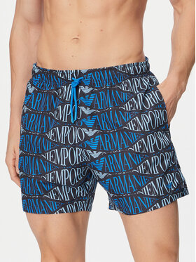 Emporio Armani Emporio Armani Szorty kąpielowe EM000583 AF20442 FB335 Niebieski Regular Fit