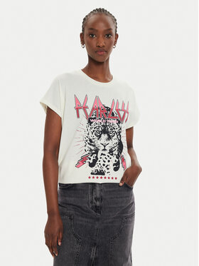 JJXX JJXX Футболка Wilma 12274694 Écru Boxy Fit