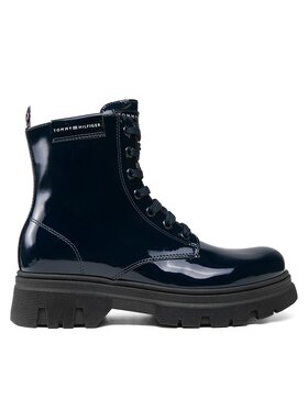 Tommy Hilfiger Tommy Hilfiger Ботуши T4A5-33040-0775 S Син