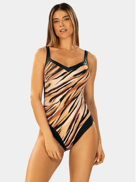 Feba Feba Strój kąpielowy F31B Pomarańczowy