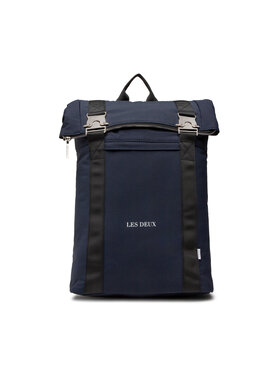 Les Deux Les Deux Batoh Time Ripstop Rolltop Backpack LDM940022 Tmavomodrá