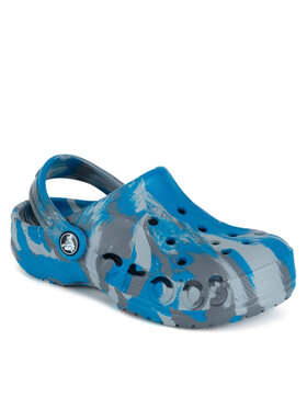 Crocs Natikače BAYA MARBLED CLOG KIDS 207016-4GL Tamnoplava