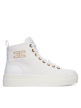 Elisabetta Franchi Elisabetta Franchi Sneakers aus Stoff F4A9-E0530-1256139 Weiß