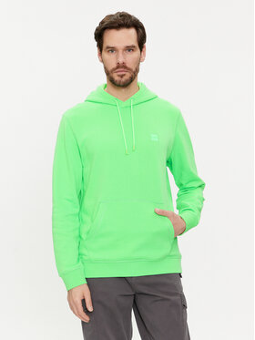 BOSS Boss Felpa Wetalk 50509314 Verde Regular Fit