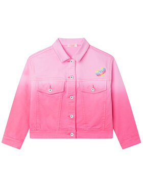 Billieblush Billieblush Kurtka jeansowa U16313/47T Różowy Regular Fit