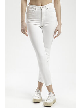 Cross Jeans Cross Jeans Jeansy P 429-161 Biały Super Skinny Fit