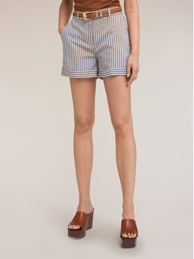 Motivi Motivi Pantaloncini di tessuto P01NQ004616N0S1 Turchese Regular Fit