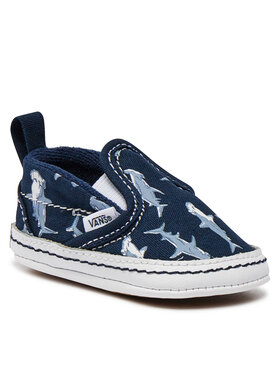 Vans Tenis Superge Slip-On V Crib VN000CRUBER1 Modra