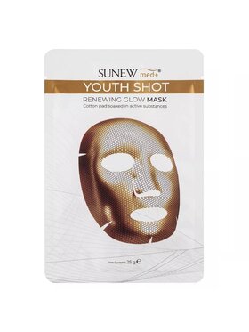 SunewMed+ SunewMed+ Youth Shot Renewing Glow Mask rozświetlająca maska w płachcie 25g Maska do twarzy
