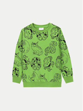 Coccodrillo Coccodrillo Felpa ZC4132101GBK Verde Regular Fit