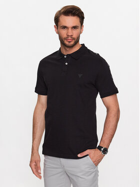 Guess Guess Polo M3YP01 K7O64 Czarny Slim Fit