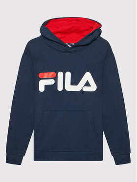 Fila Fila Majica dugih rukava Andrey 688904 Tamnoplava Regular Fit