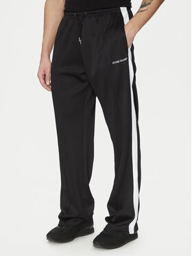 Guess Jeans Guess Jeans Παντελόνι υφασμάτινο 173615 Μαύρο Regular Fit