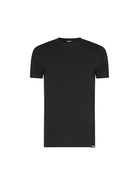 Dsquared2 Underwear Dsquared2 Underwear T-shirt T shirt Dsquared banda ricamata Nero Regular Fit