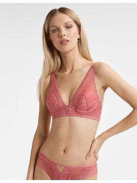 Esotiq Esotiq Biustonosz push-up 40547 Różowy