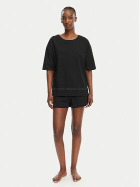 HUGO HUGO Pyjama 50561609 Schwarz Relaxed Fit