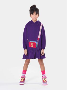 Marc Jacobs Marc Jacobs Trikotažinė suknelė W12467 Violetinė Regular Fit