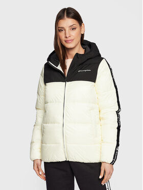 Champion Champion Zimní bunda 115755 Écru Regular Fit