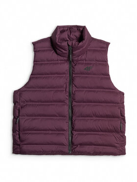 4F 4F Kamizelka EVERYDAY ACTIVE Fioletowy Regular Fit